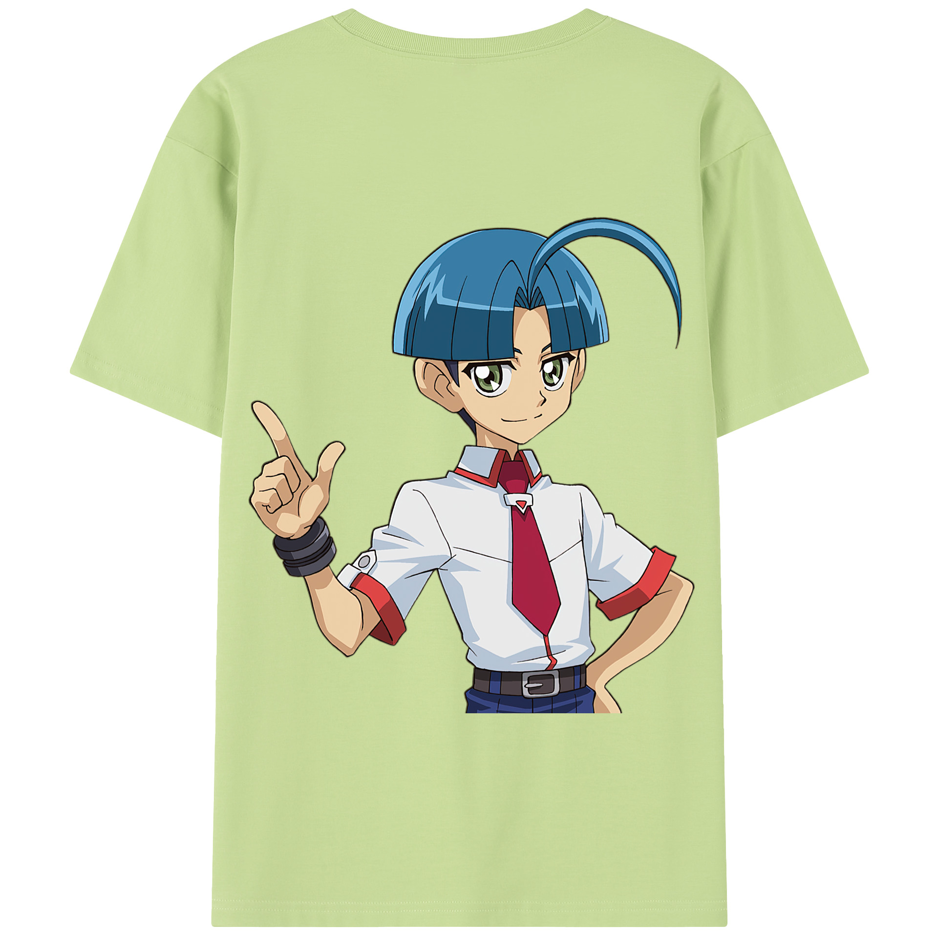 （画像用） 遊☆戯☆王 Yu-Gi-Oh! 綿100％半袖Tシャツ（背面プリント）